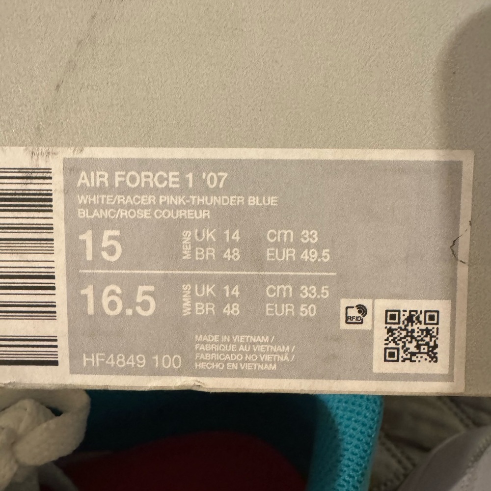 Nike Air Force 1 Multicolor Men's Shoes NIB - Picture 5 of 5